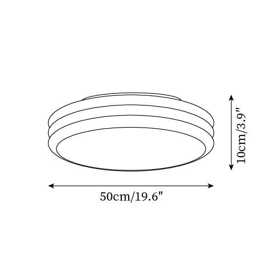 Creative Decor Hamburger Ceiling Light M255