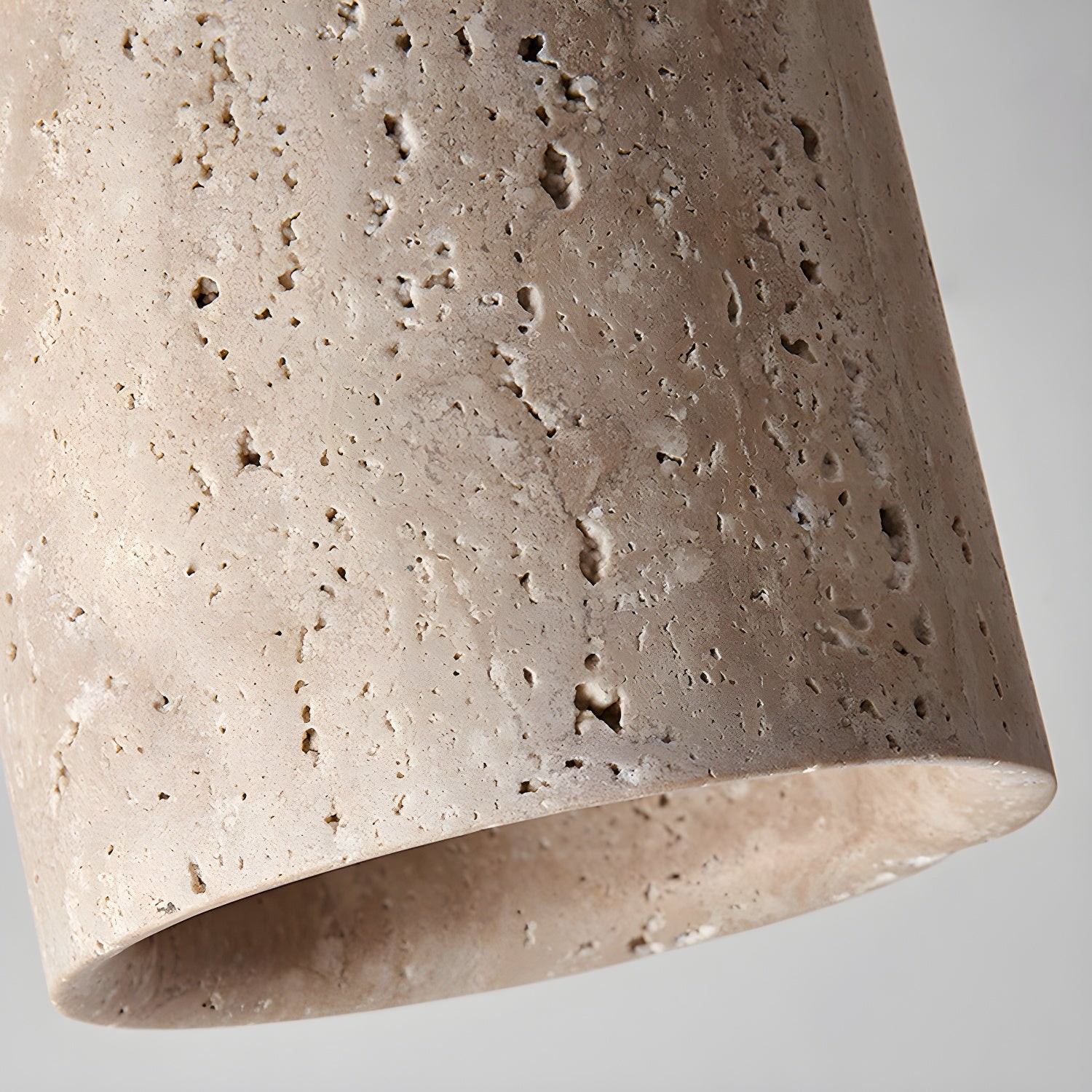Marble Travertine Column Ceiling Lamp M510
