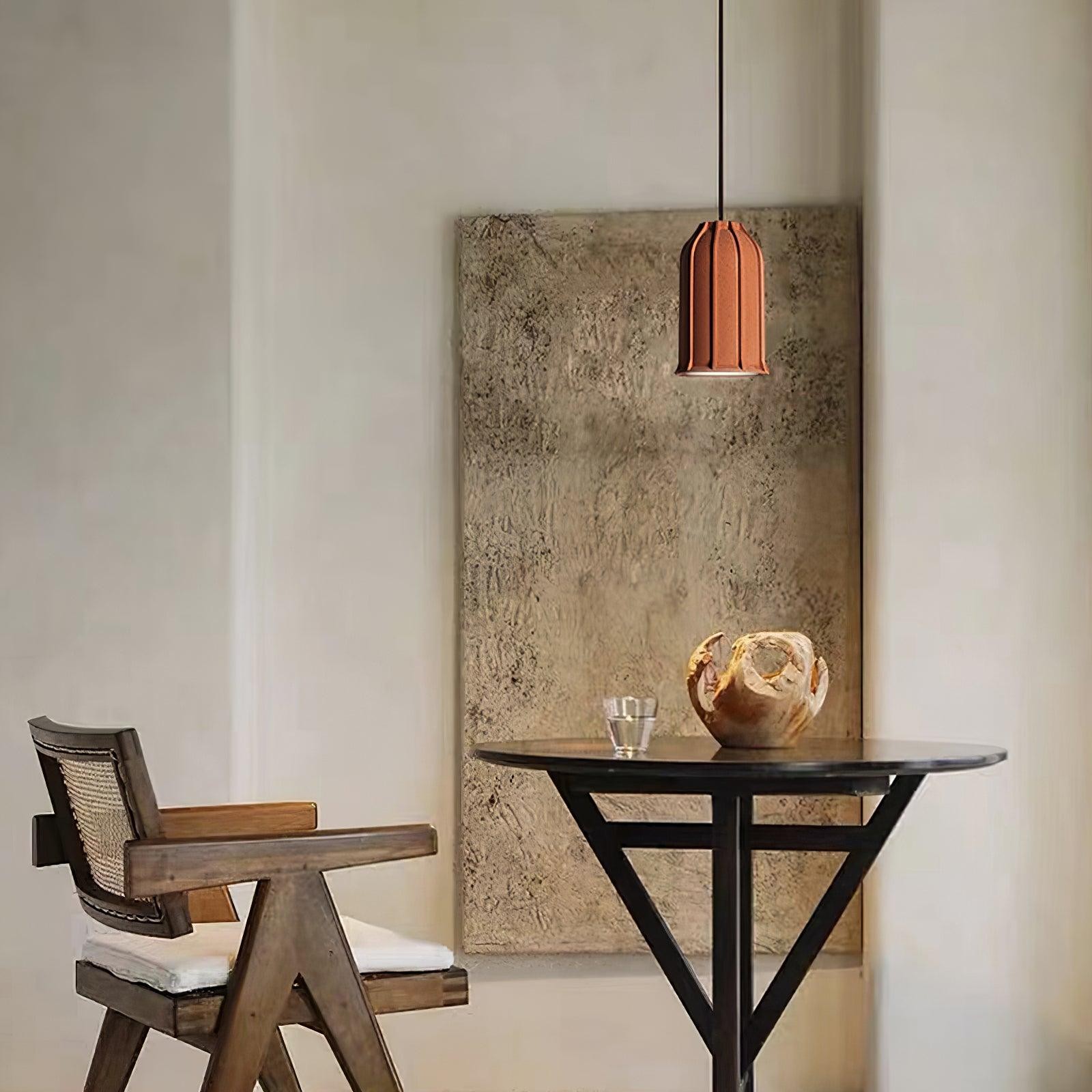 Industrial Style Cement Terracotta Craft Pendant Light M423