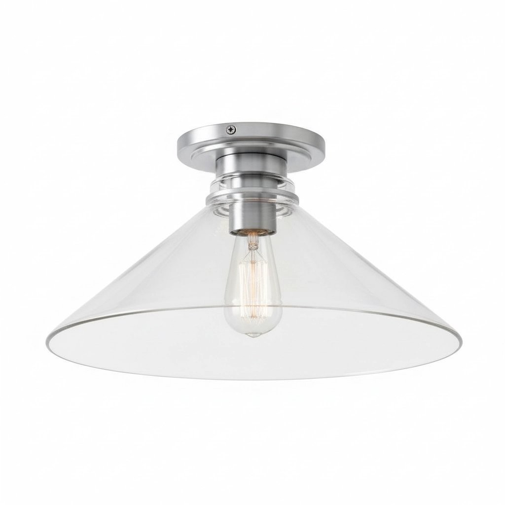 Aurenza Timeless Flush Mount Light - Farmhouse Design with Simple Elegant Charm T286