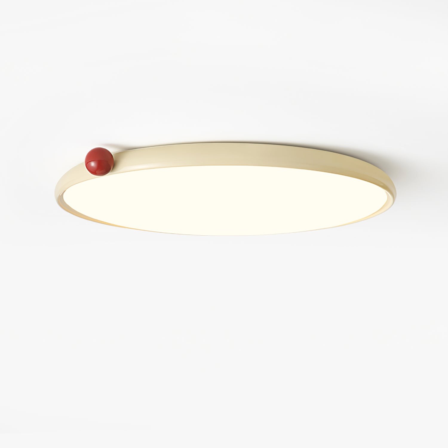 Minimalist Disc Cream Style Ultra-thin Ceiling Lamp M543