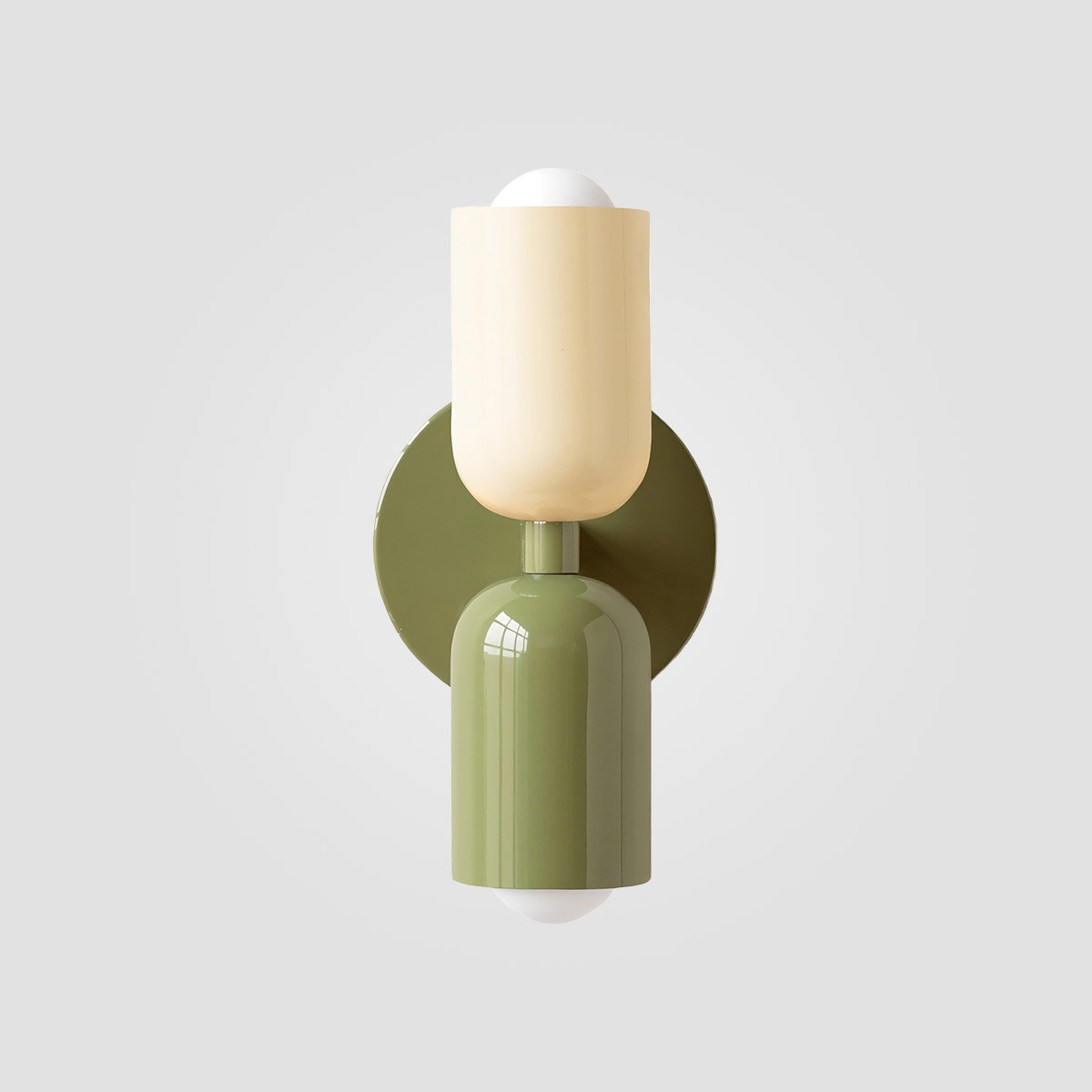 Colorful Double Head Up Down Wall Sconce S113
