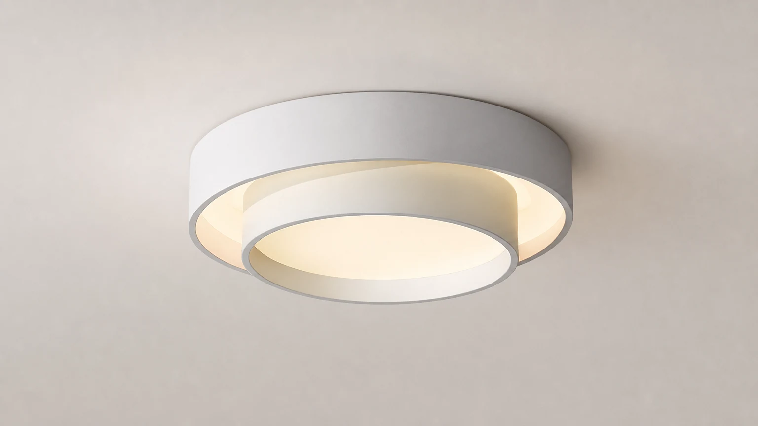 Centric 5700 LED asymmetrisk Melody taklampe S77 i rommiljø