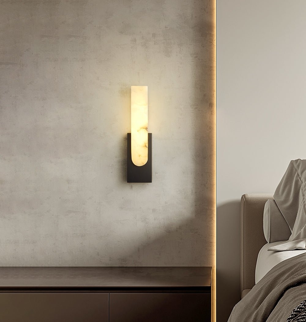 Agatha Alabaster Wall Lamp D395