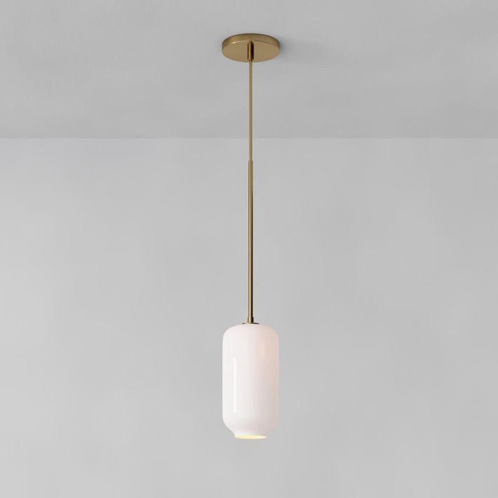 Lumivelle Pebble Pendant Light - Adjustable Glass Shade - Modern Lighting T243