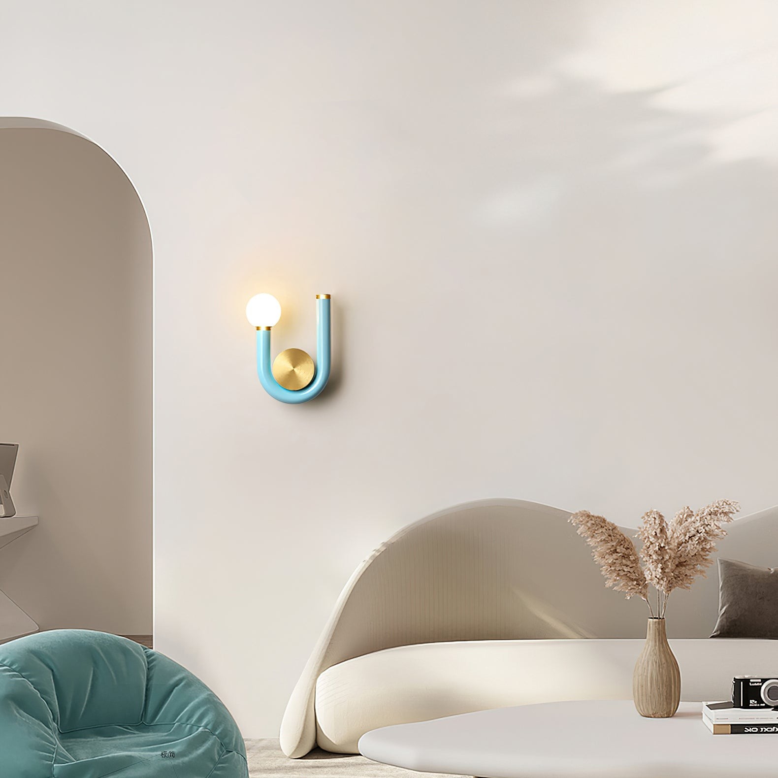 Creative U Shaped Double Head Wall Lamp M192