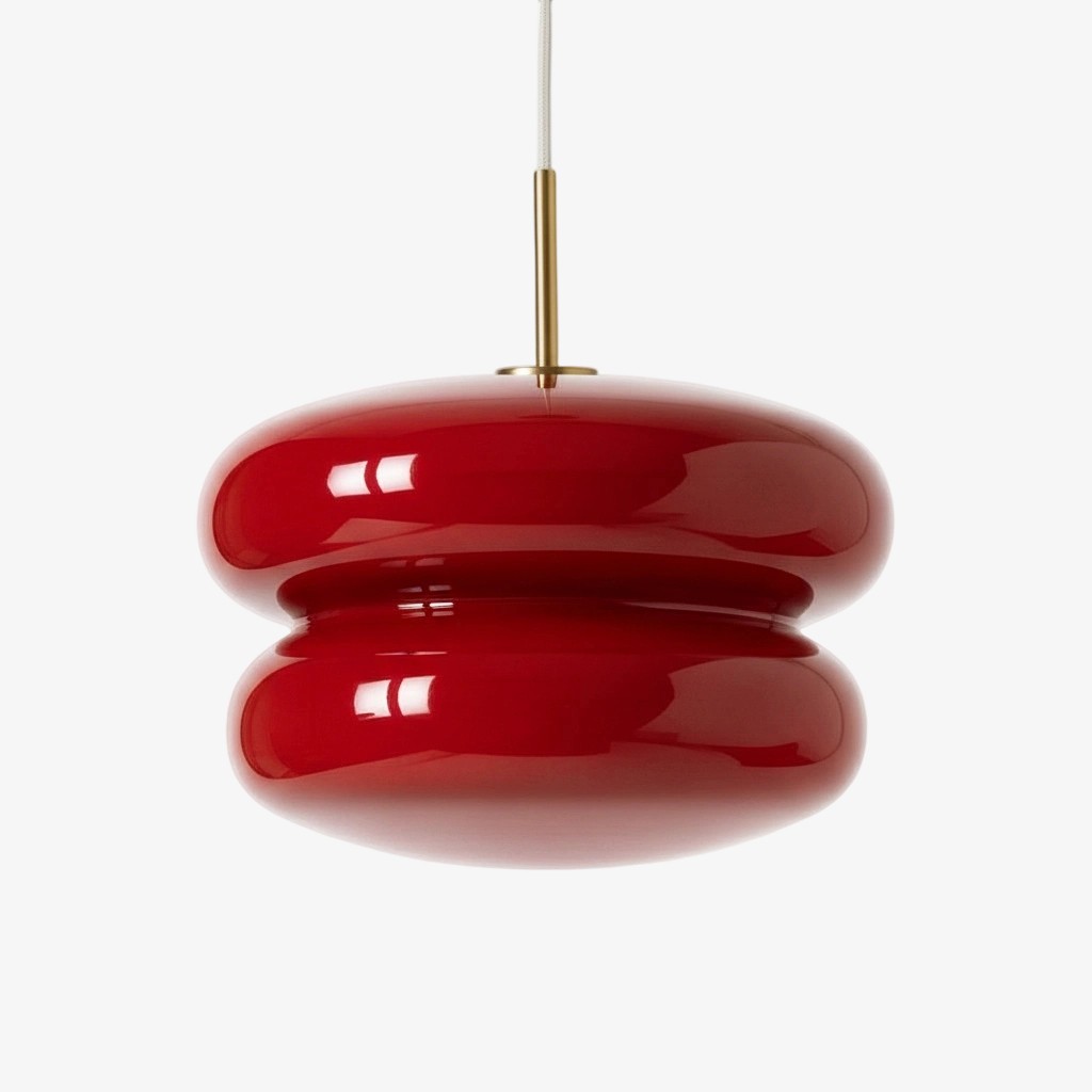 Orra Opal Glass Pendant Lamp - Modern Hanging Lamp T421