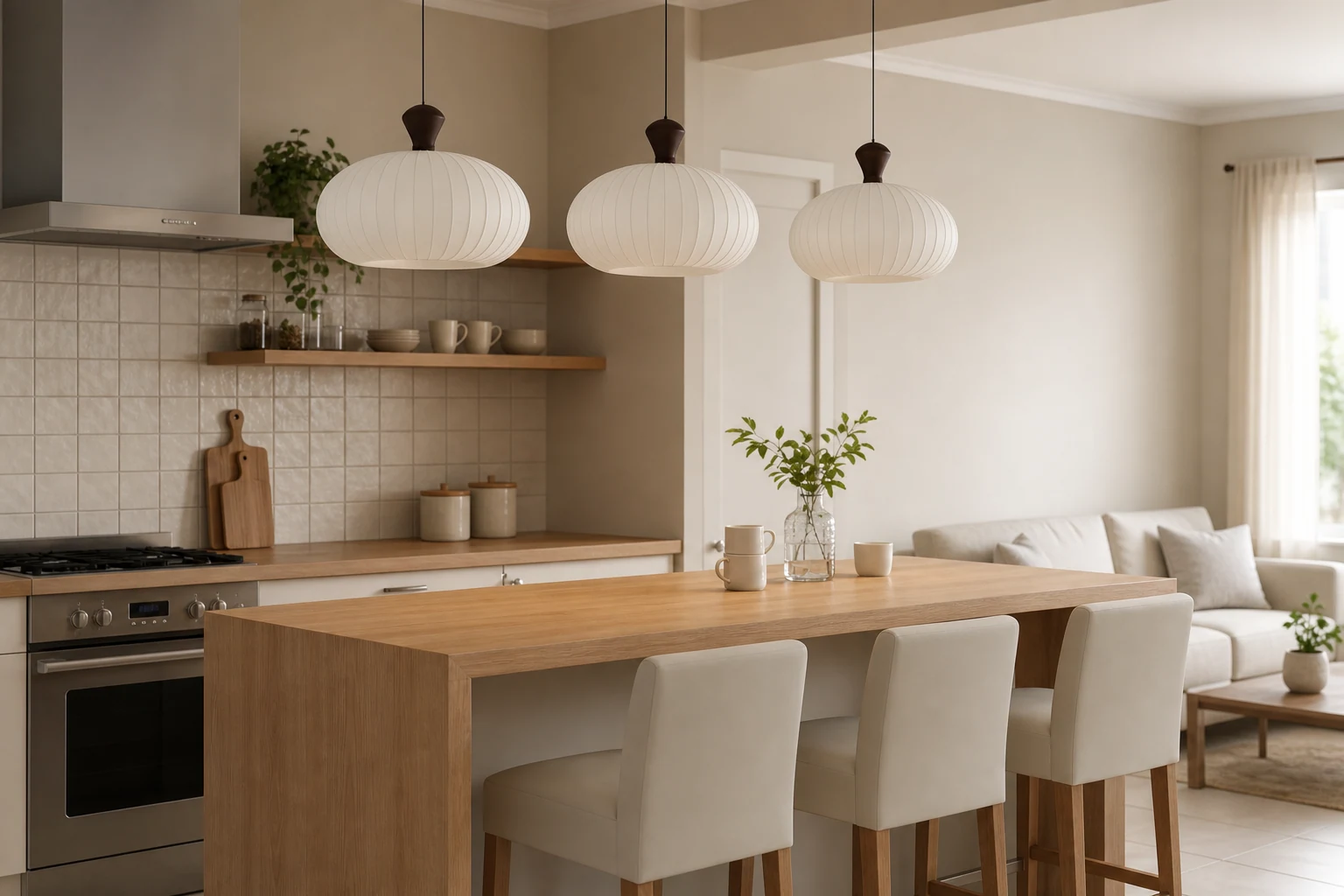 Lampa wisząca Sorella D296 scena lifestylowa
