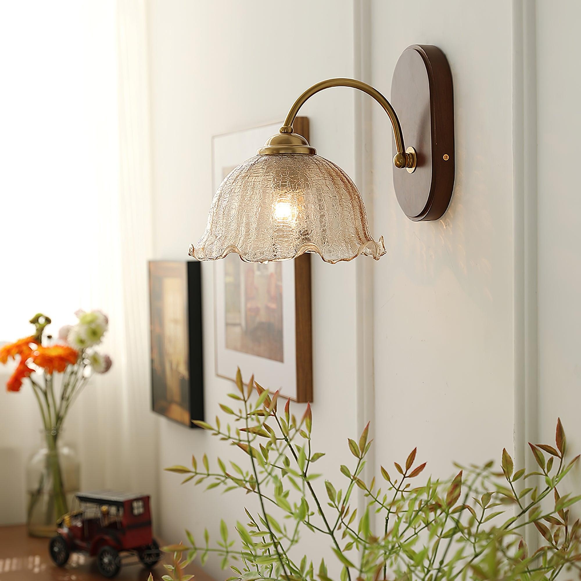Vintage Flower Wall Lamp M309