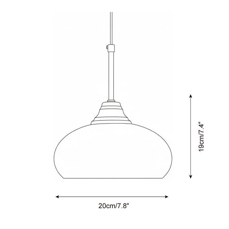 Vanilla Pendant Lamp D238