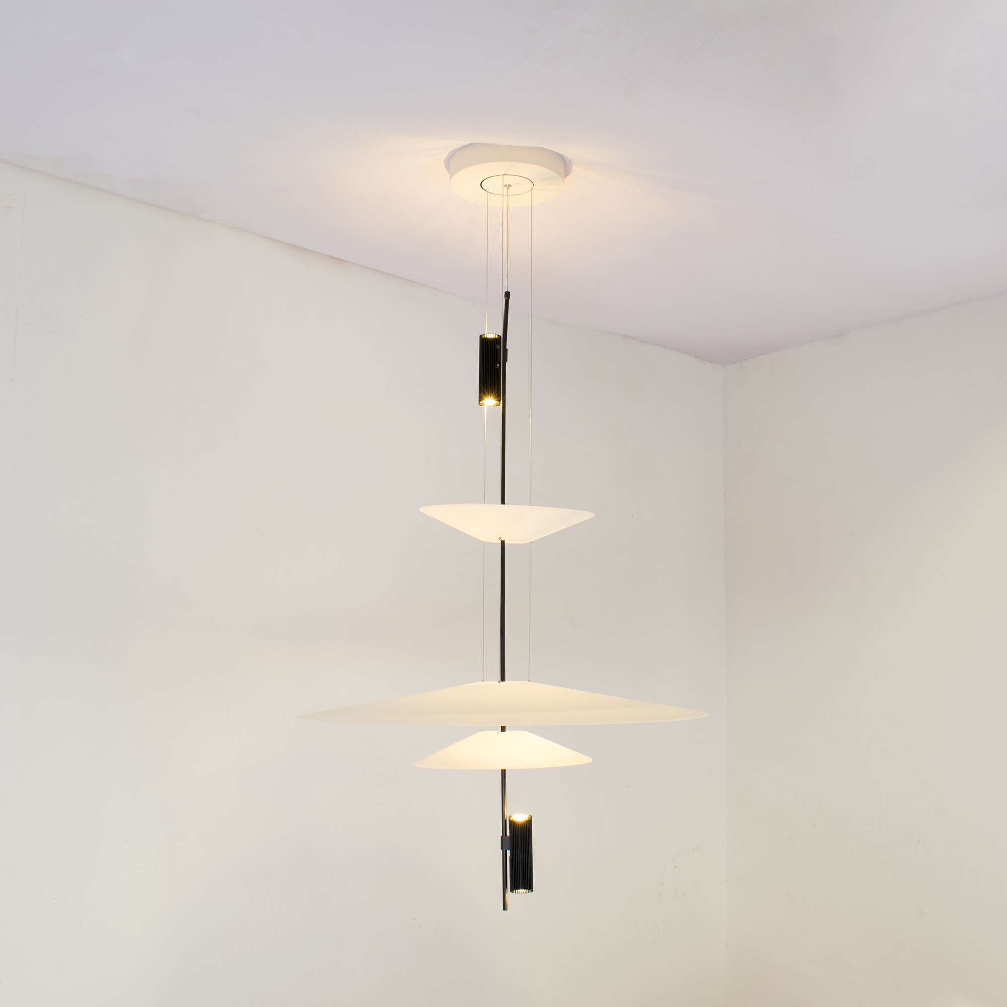 Modern LED Multi Layers Pendant Light For Dining Room