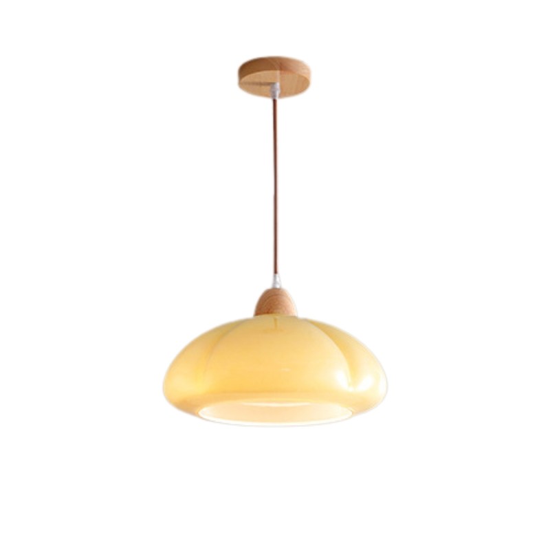 Medieval Creamy Pumpkin Pendant Lamp S108