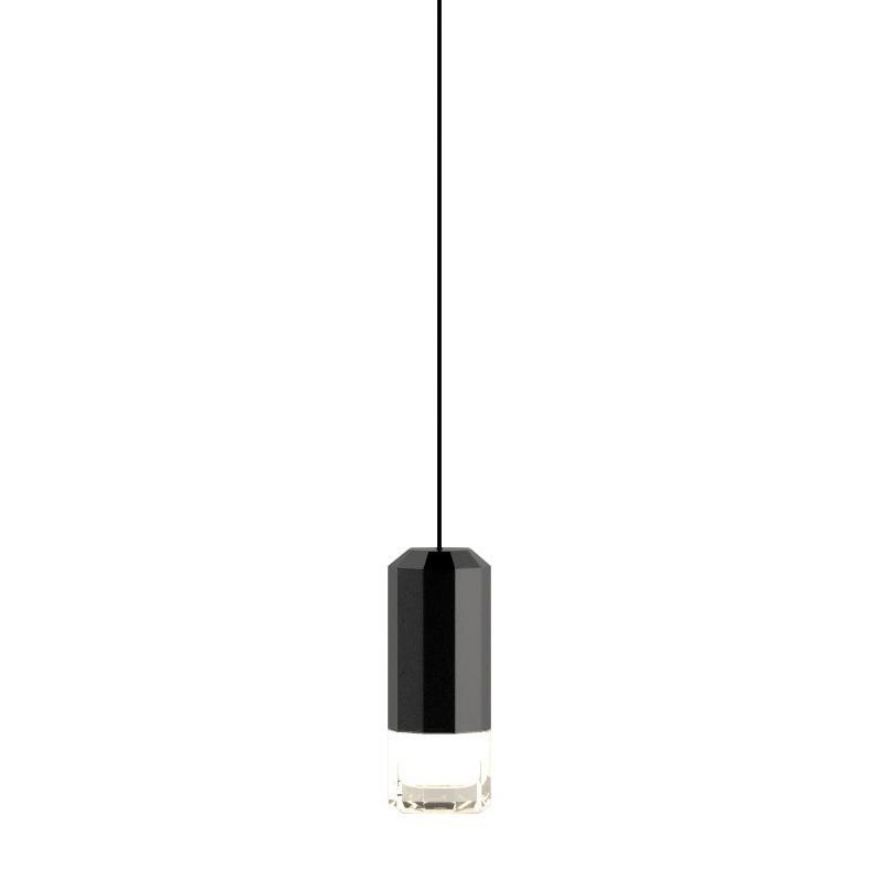 Industrial Black Wireflow Free Form LED Pendant Light