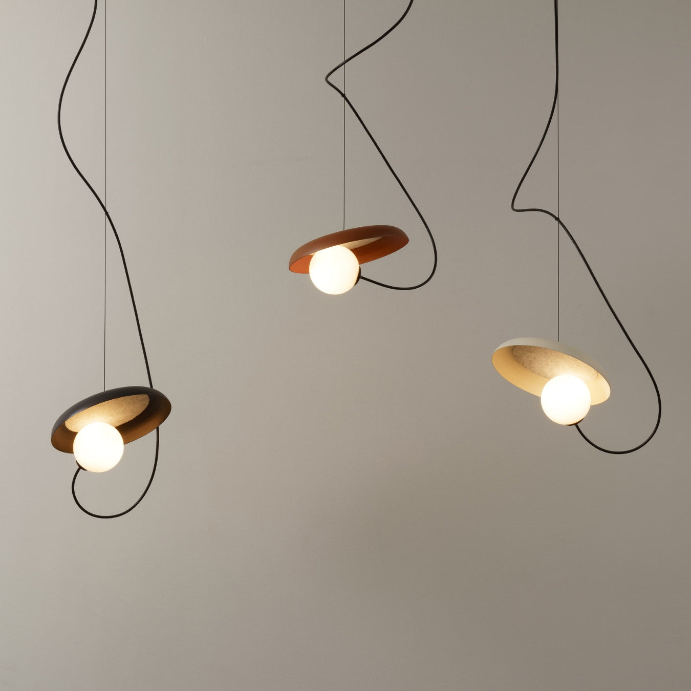 Acoustic Disc Pendant Lamp D448