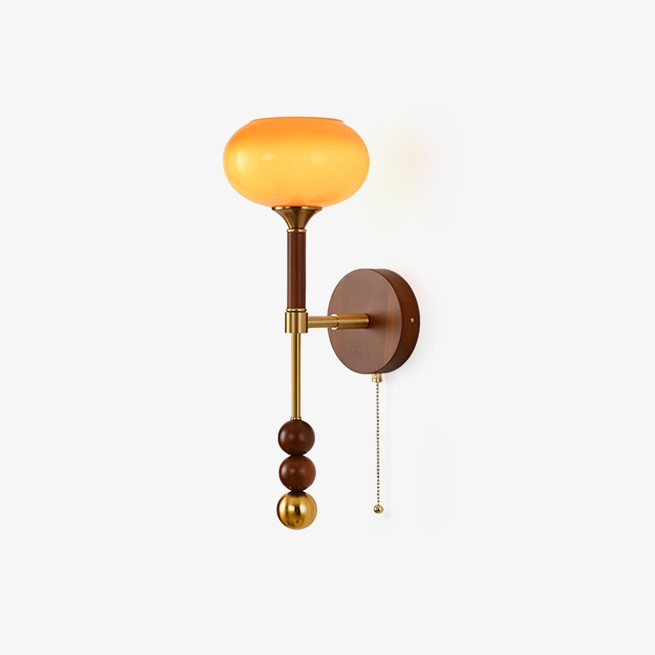 Retro Solid Wood Series Wall Lamp M523