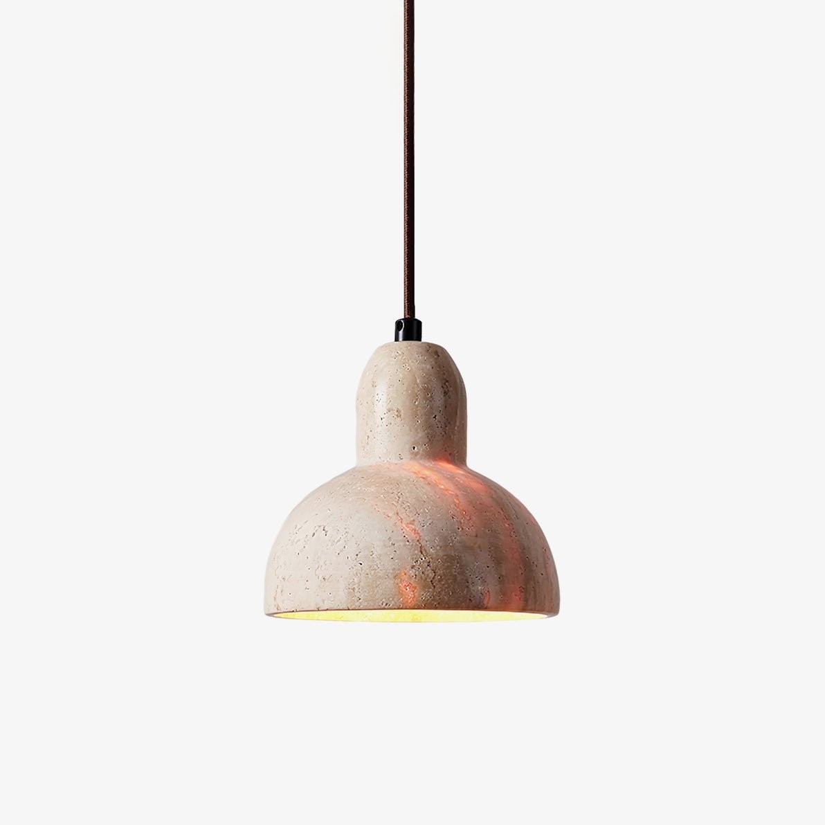 Wabi-Sabi Style Creative Travertine Pendant Light M18