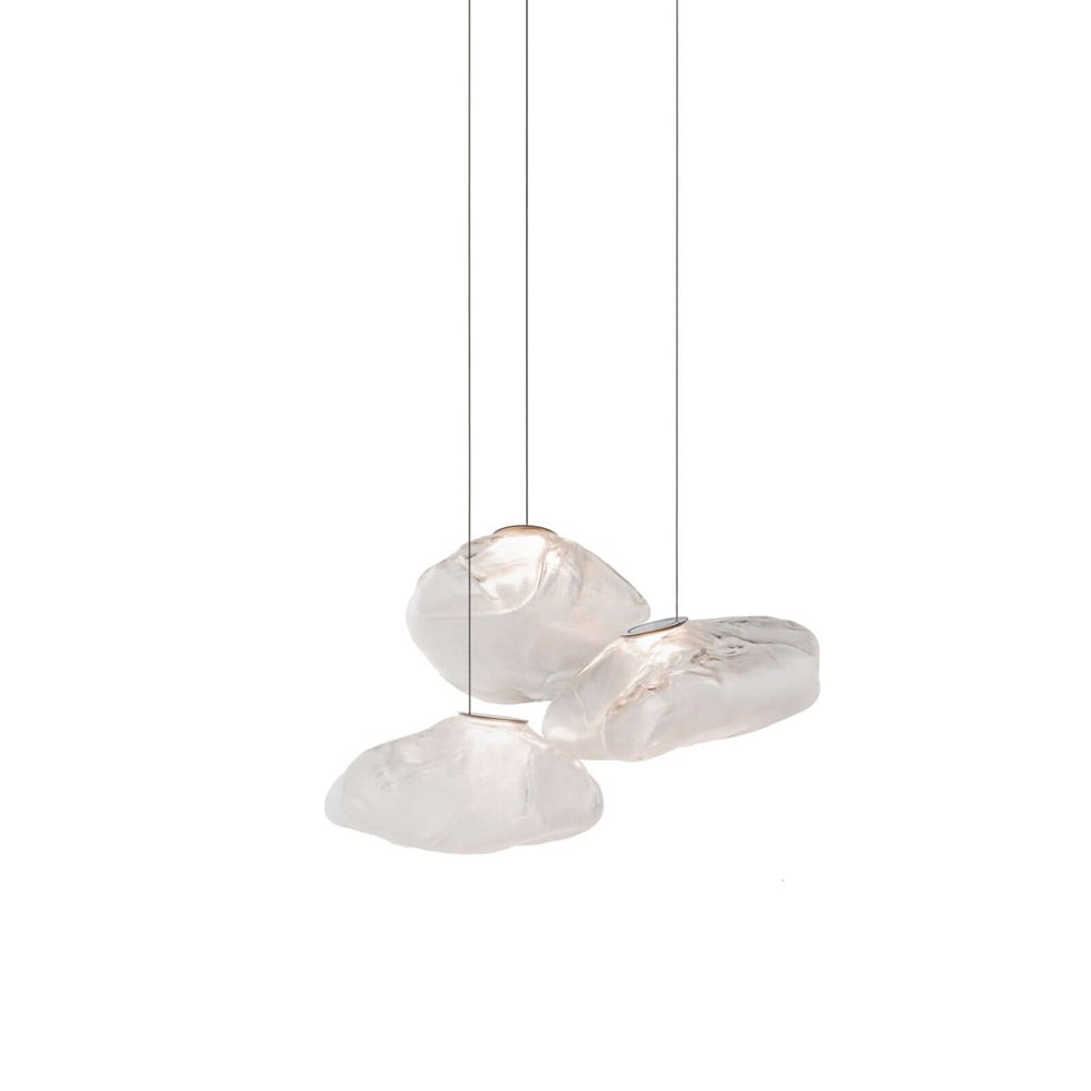 Multi-Head Irregular Glass Bubble Chandelier M180