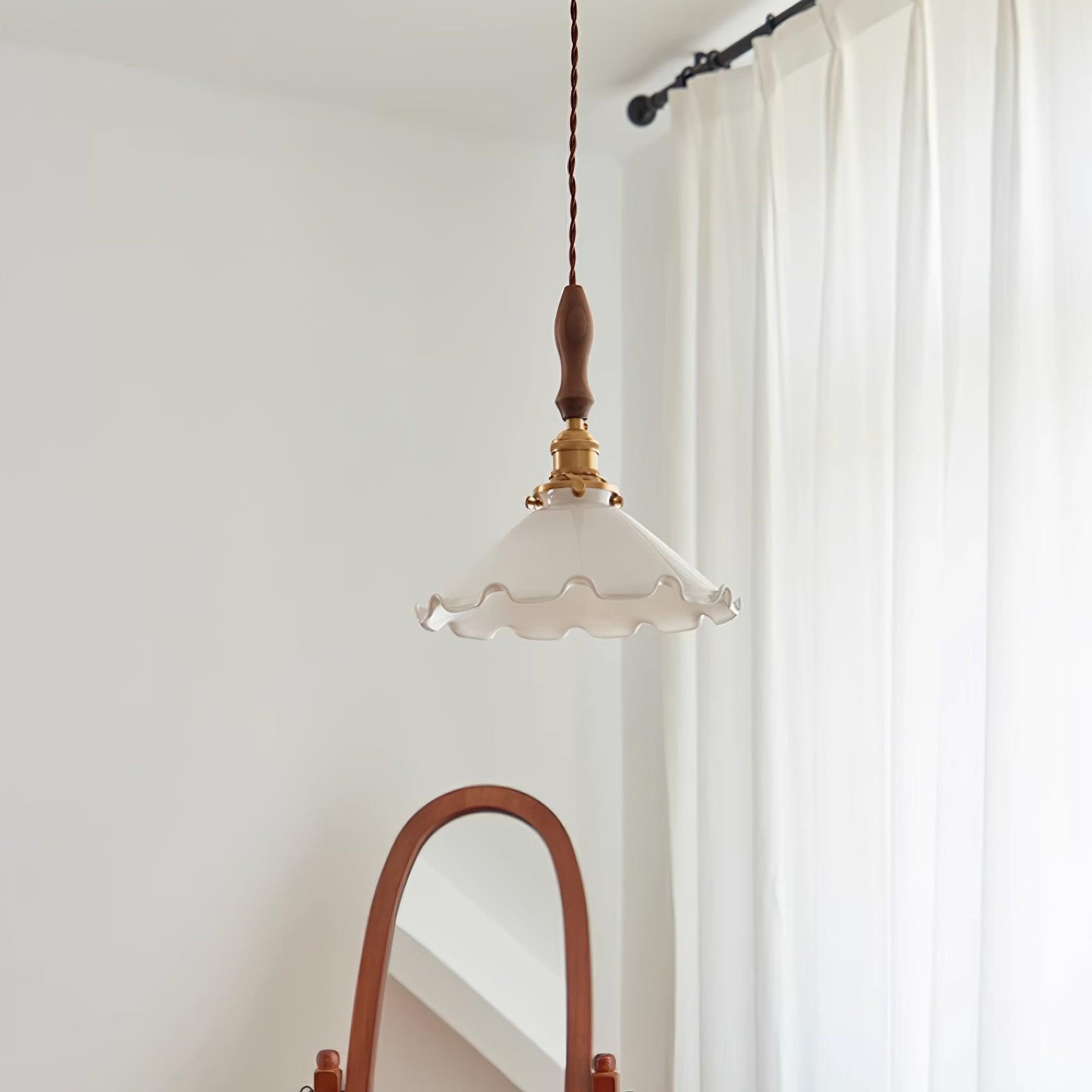 Milky Flower Pendant Light M354