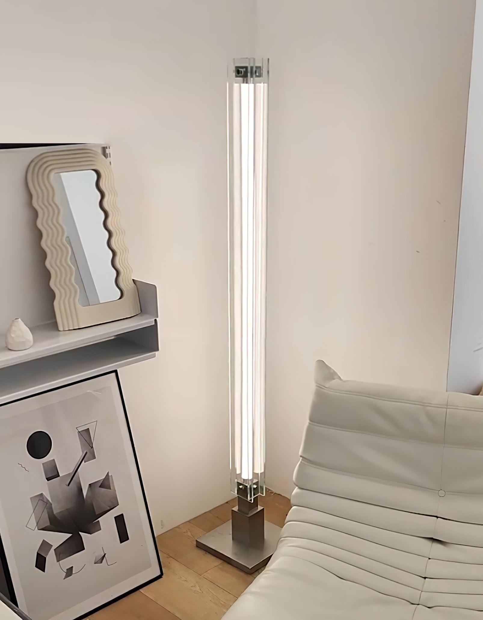 Industrial Style Minimalist Glass Floor Lamp S35