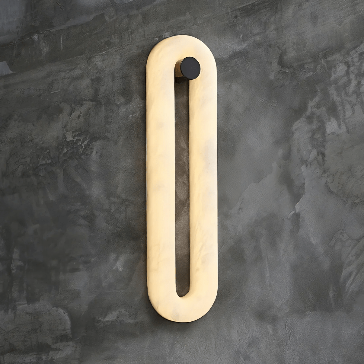 Alabaster Loop Wall Light D394