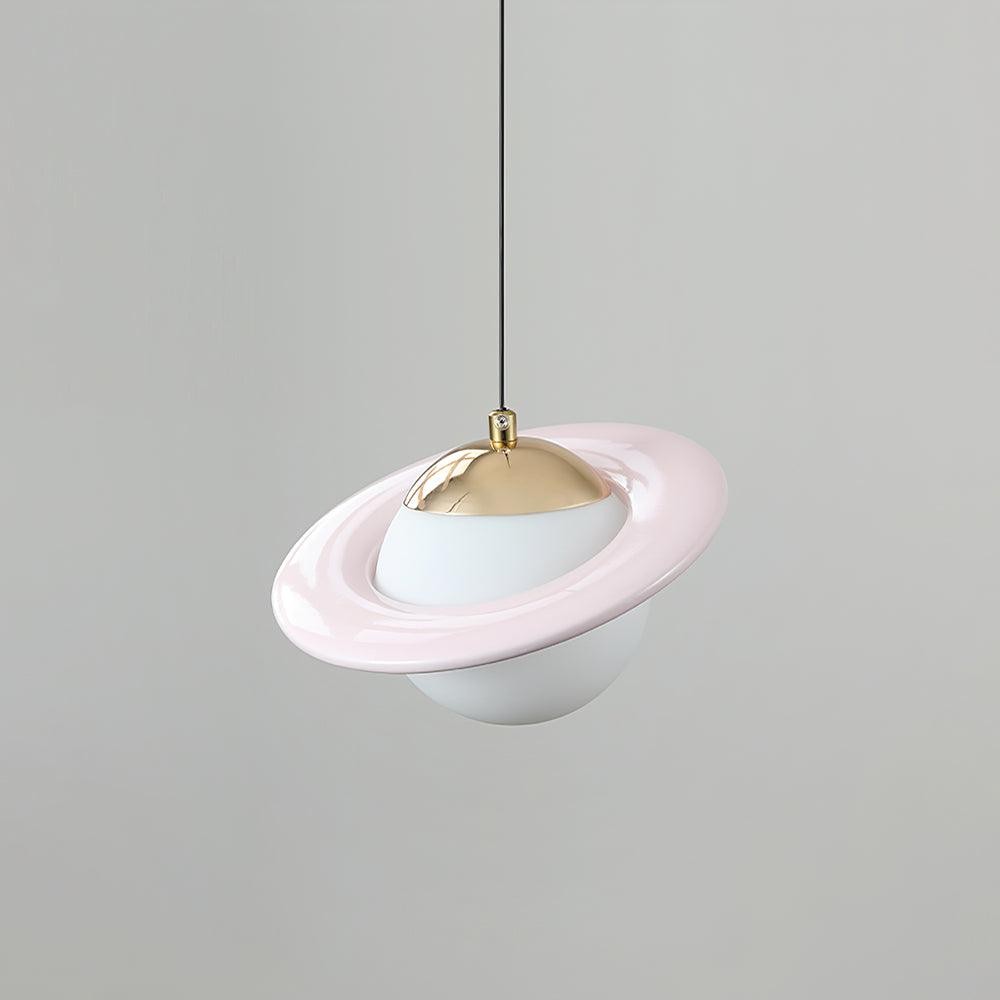 Romantic Saturn Planet Pendant Lamp for Bedroom M519