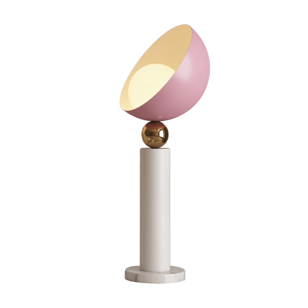 Cream Style Metal Table Lamp M366