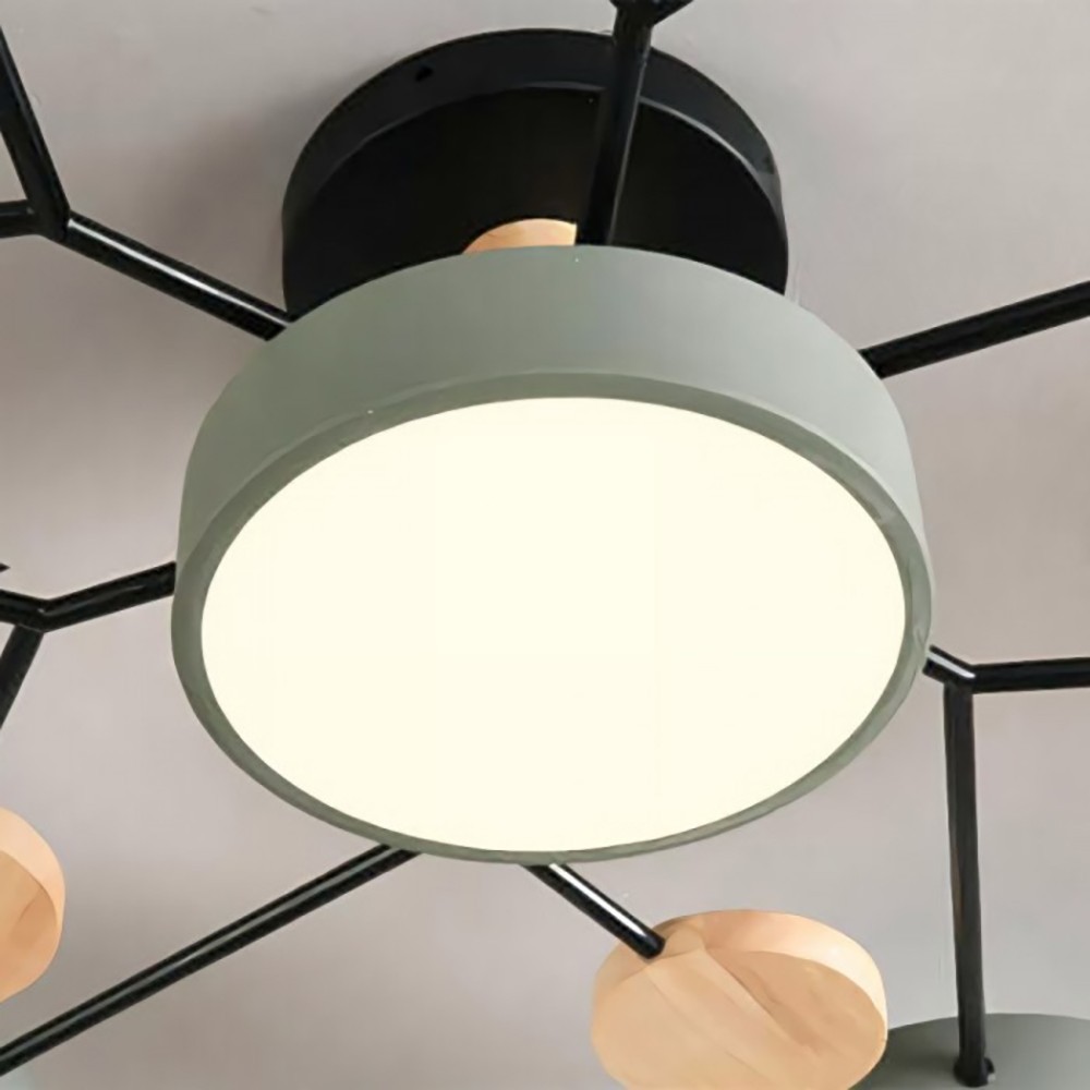 Nordic Modern Multi Disc Ceiling Lamp S94