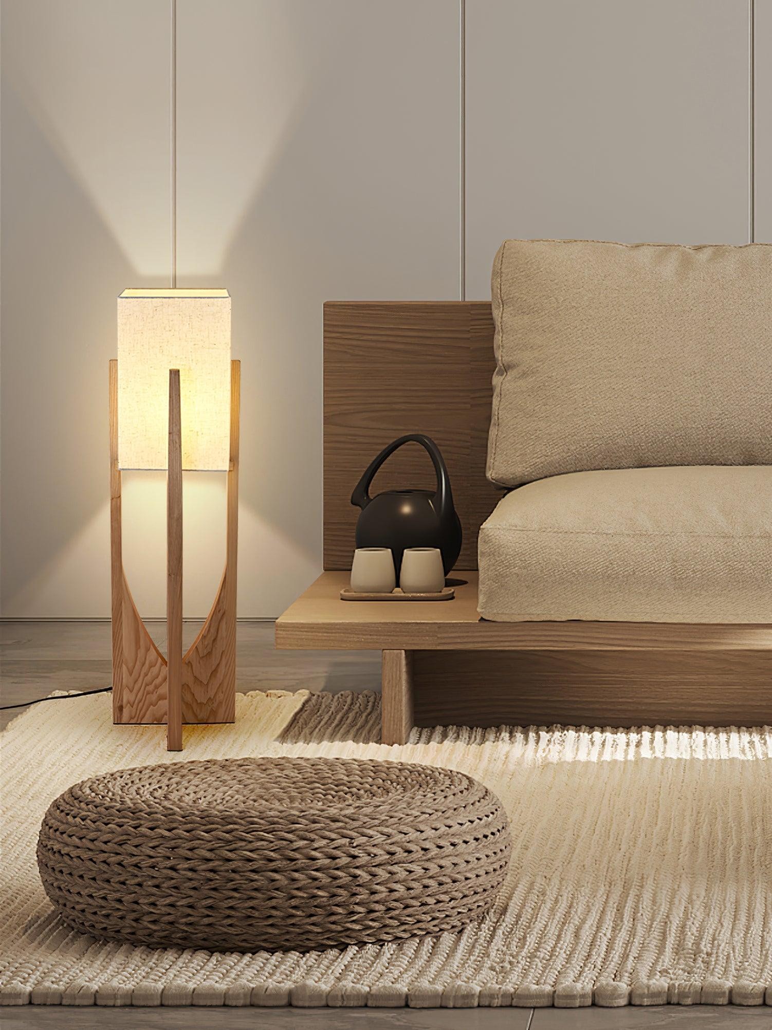 Vintage Wabi Style Floor Lamp M382