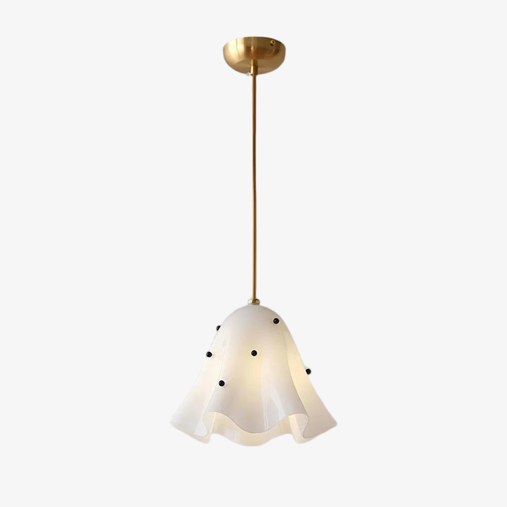 Bellina Artistic Glass Pendant Light - Modern Bloom Inspired Hanging Ceiling Lamp T279
