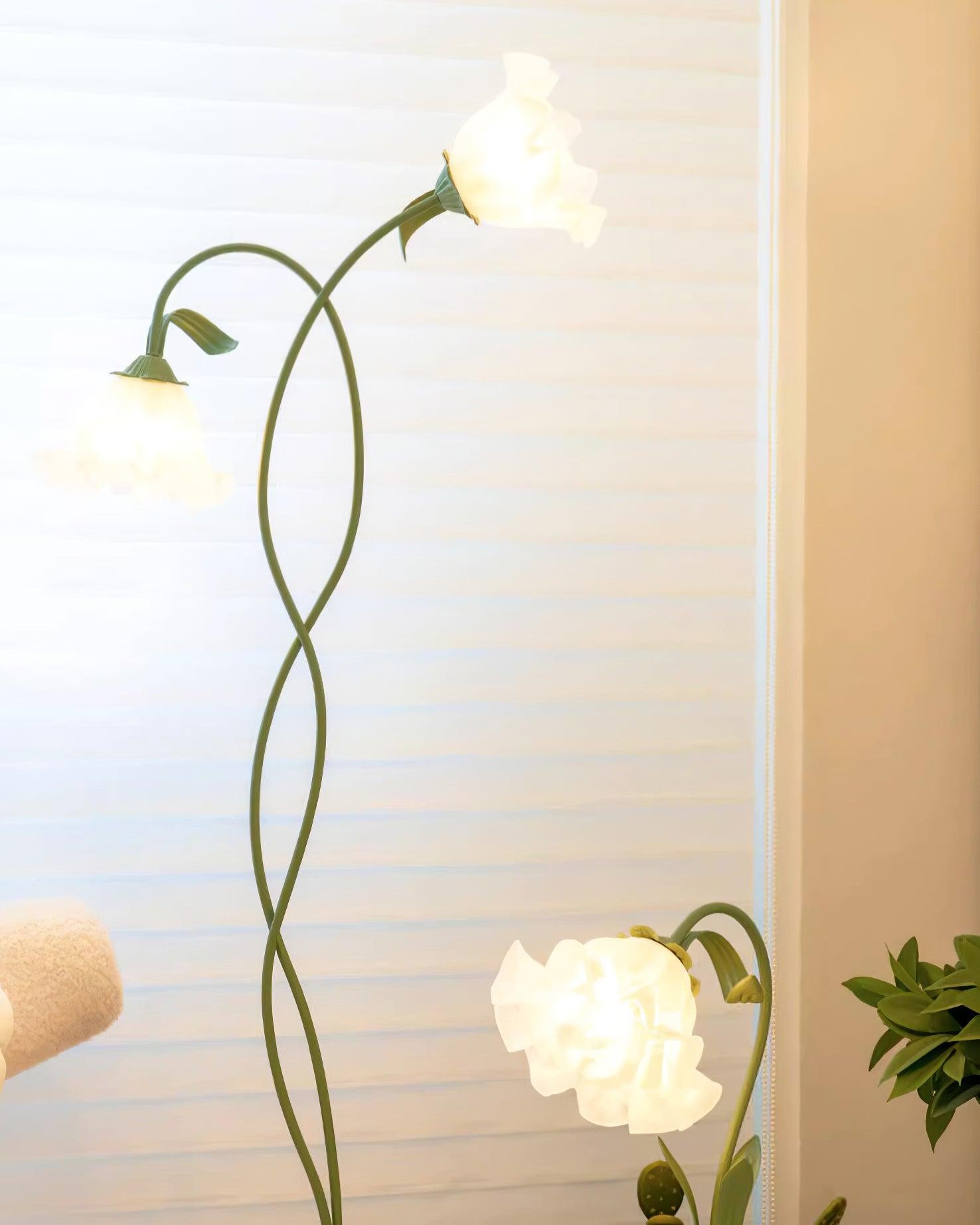 Creative Multi-Head Winding Flower Shape Floor Lamp M175