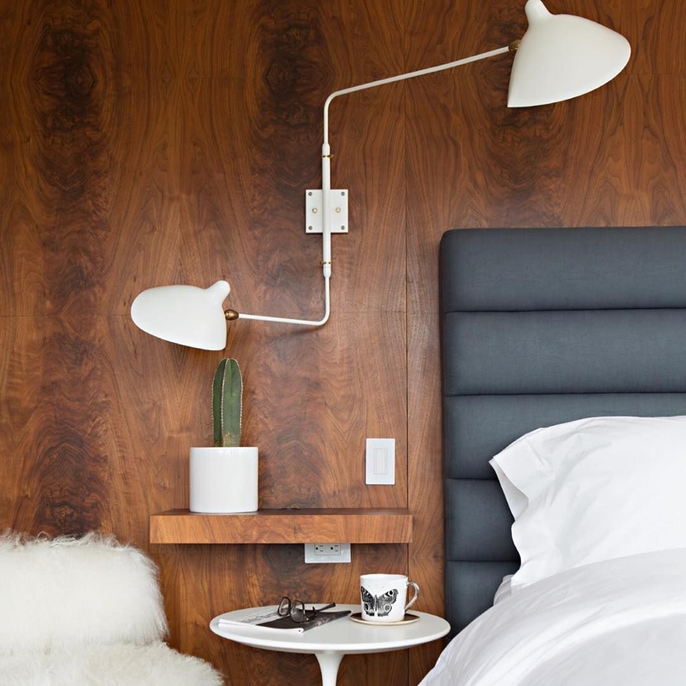 Industrial Duckbill Design LED Bedroom Wall Lamp S16