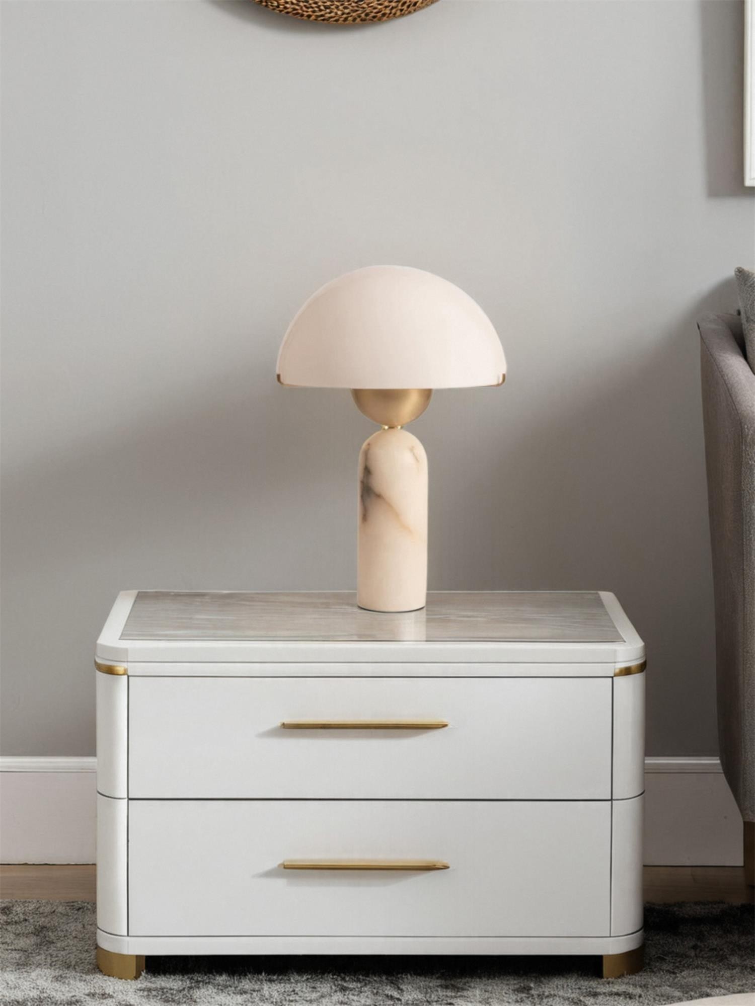 Nordic Simple Creative Alabaster Glass Table Lamp M341