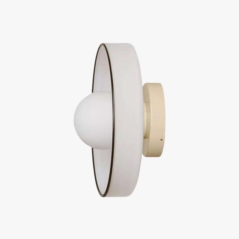 Kalo Wall Ceiling Light - Blown Glass Disc Orb Flush Mount Sconce T662