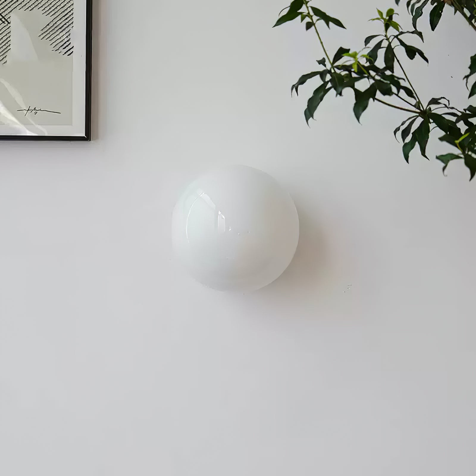 Minimalist Bauhaus Orb Style Wall Lamp M65