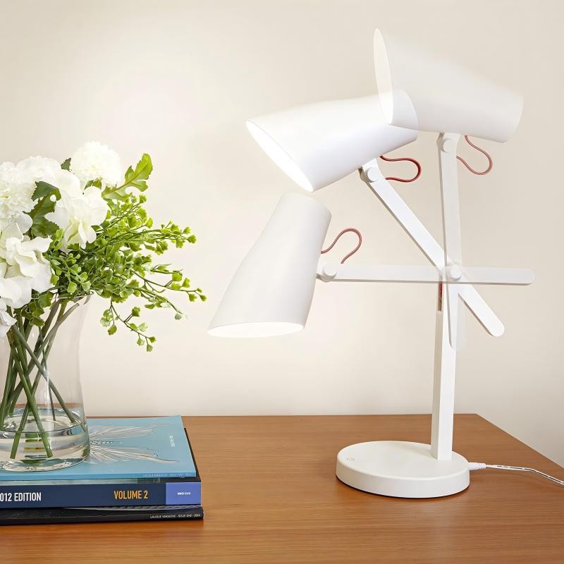 Modern Dimmable Swing Arm LED Desk Lamp S153