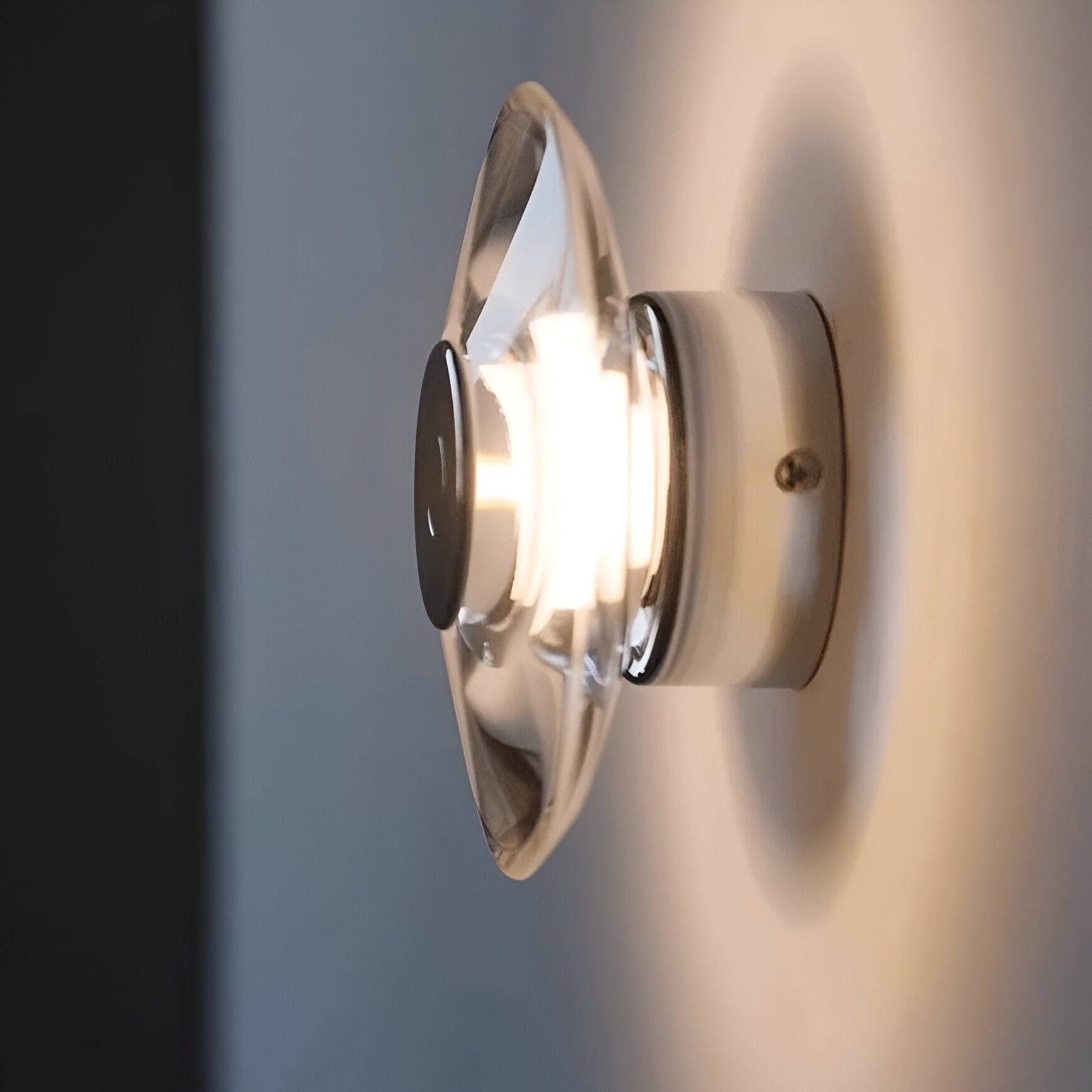 Italian Crystal Minimalist Clementine Wall Light D958