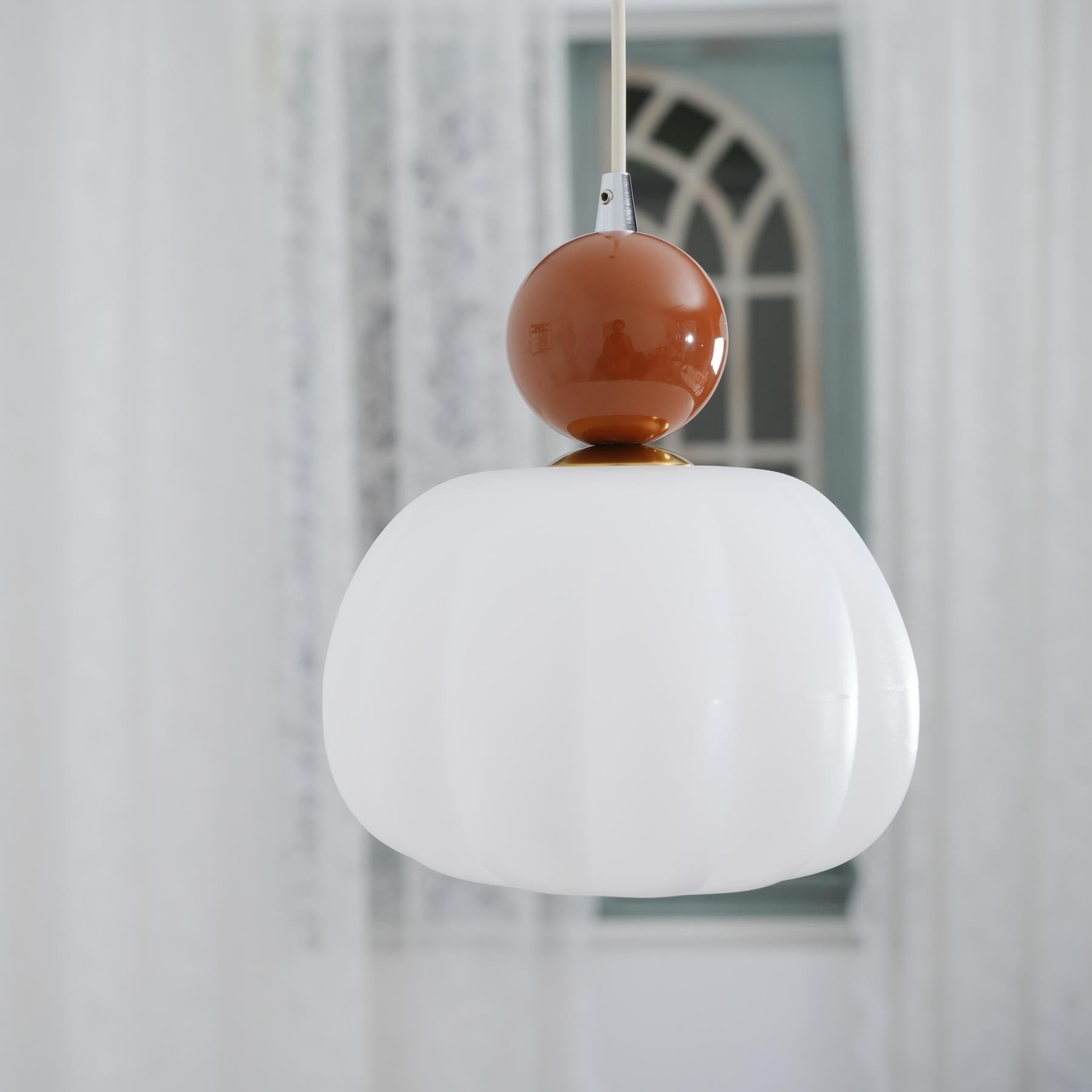 French Vintage Cream Pendant Lamp M129