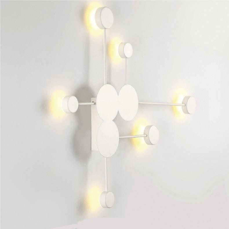 Modern Art Circle Linear LED Wall Light S102