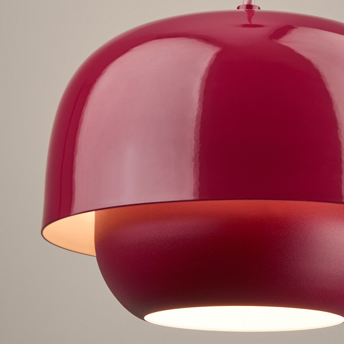 Clinco Retro-Modern Metal Pendant - Dual Shade Dome Light T413
