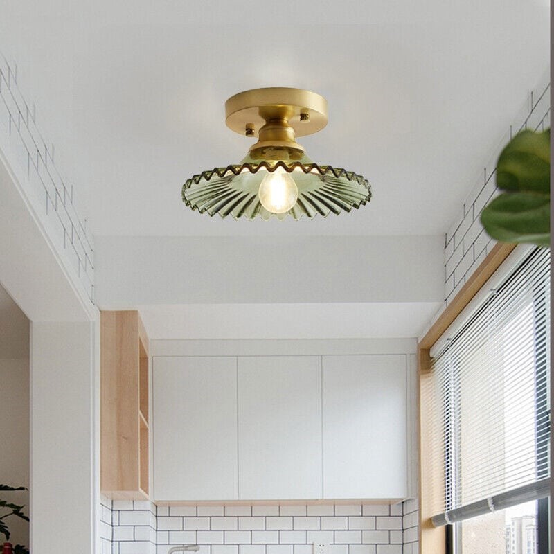 Japanese Retro Glass Ceiling Lamp S60