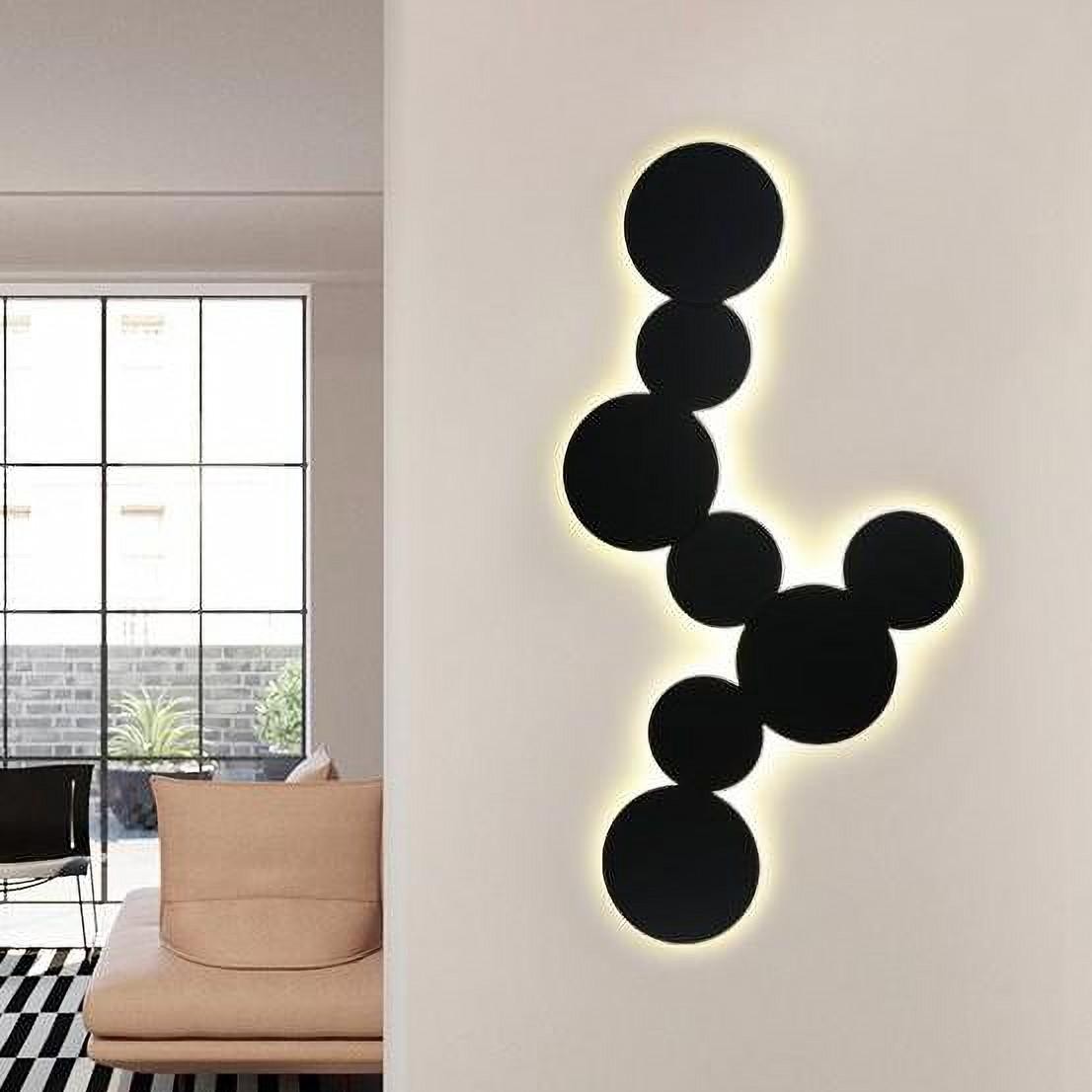 Modern Circle LED Art Wall Lamp S04