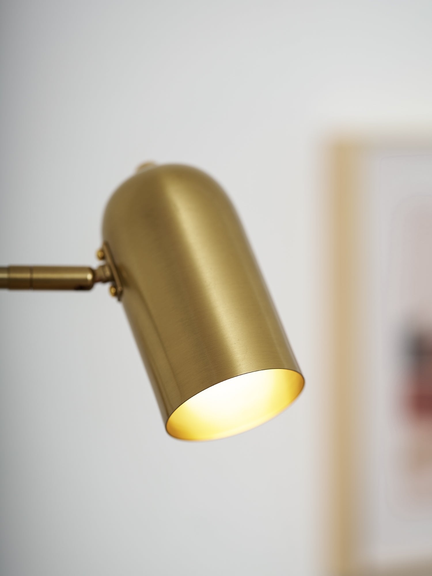 Adjustable Arm Plug In Wall Lamp D371