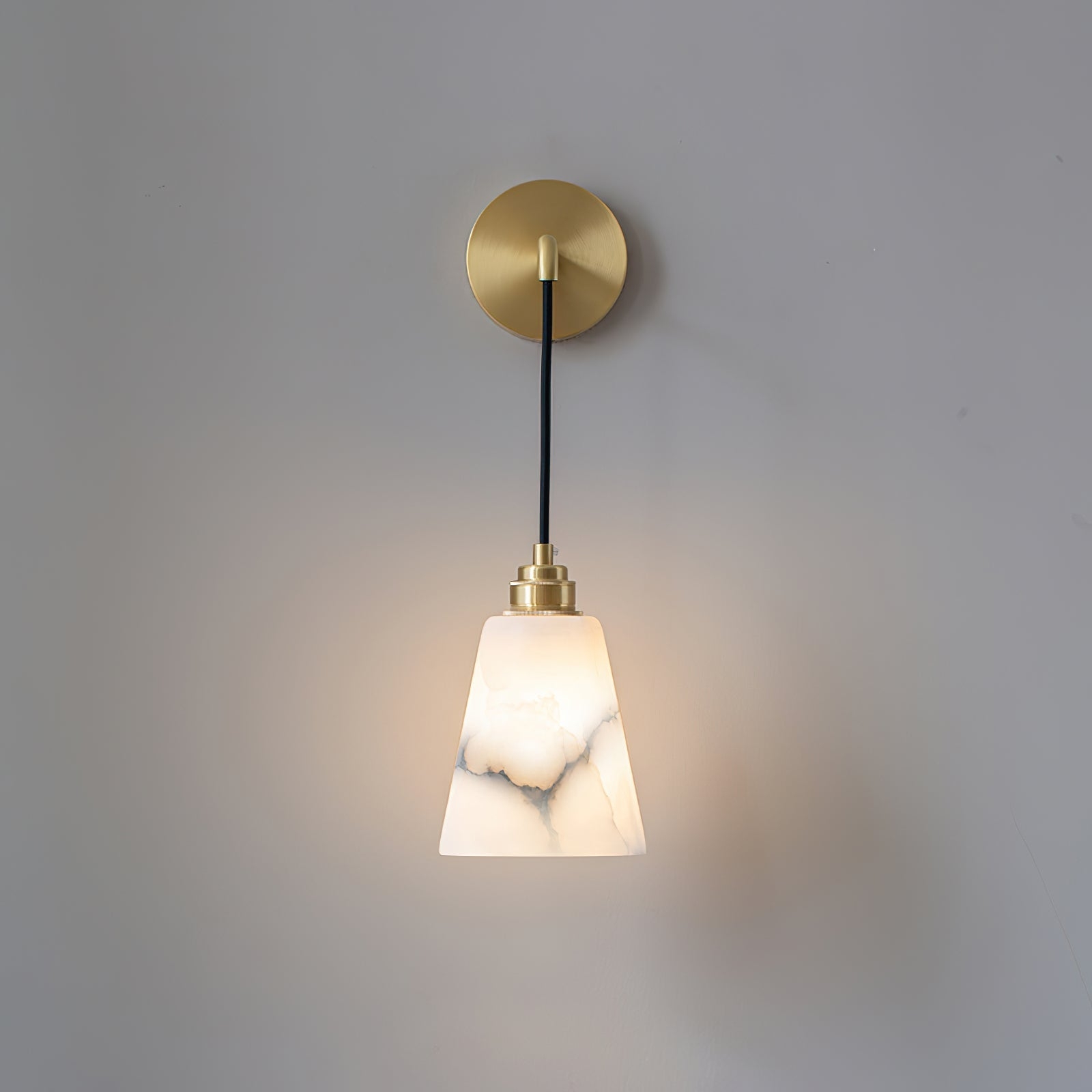 Droplet Alabaster Wall Lamp D403