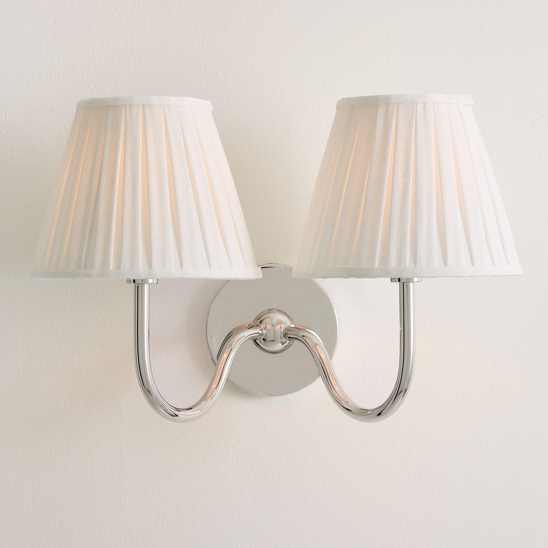 Luvora Modern Pleated Shade Wall Lamp for Bedroom & Living Room T036