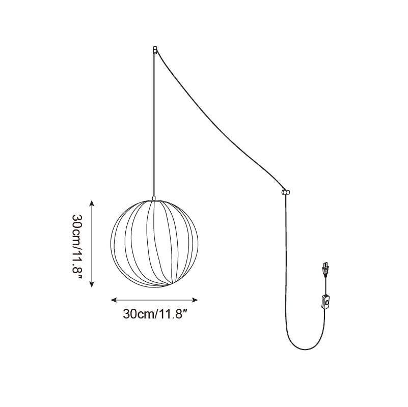 Solstice Plug In Pendant Lamp D126