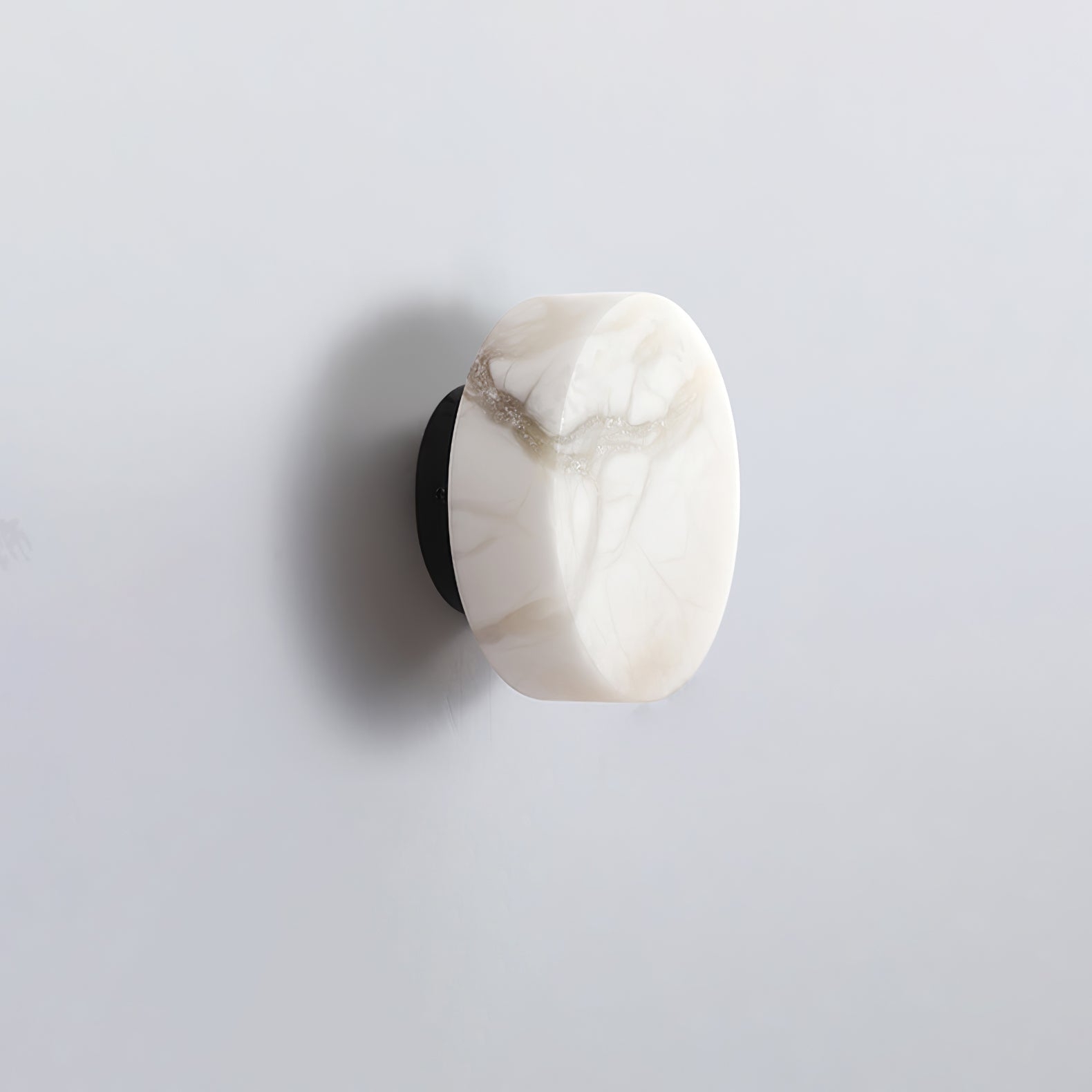 Cylindrical Alabaster Wall Light D399
