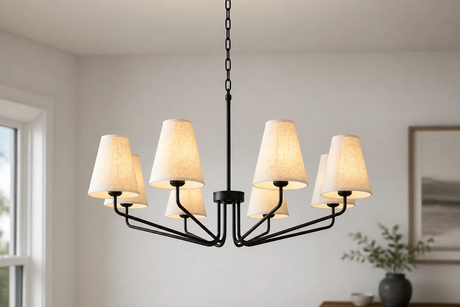 Żyrandol Kennedy D501 w scenie lifestylowej