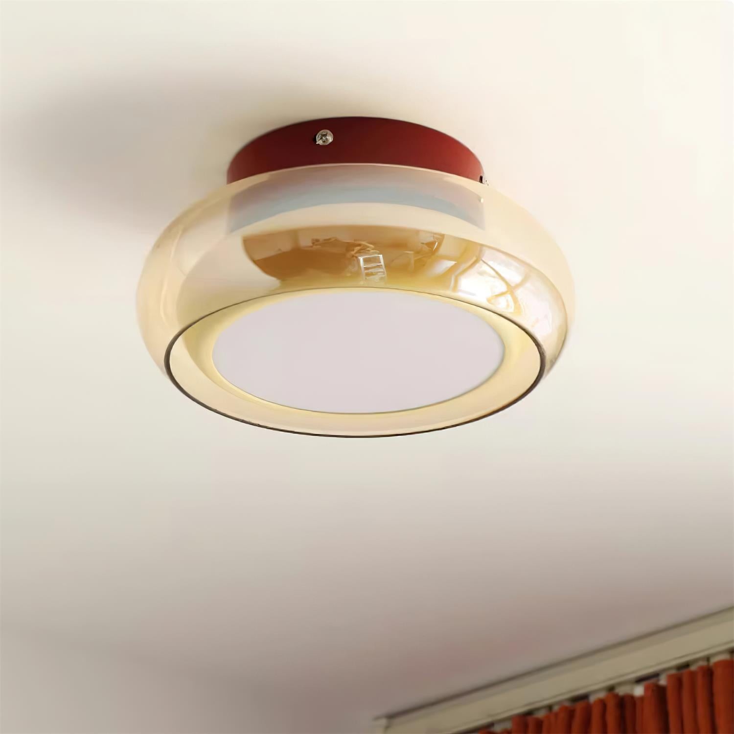 Atmospheric Simple Double Disc Ceiling Light M207