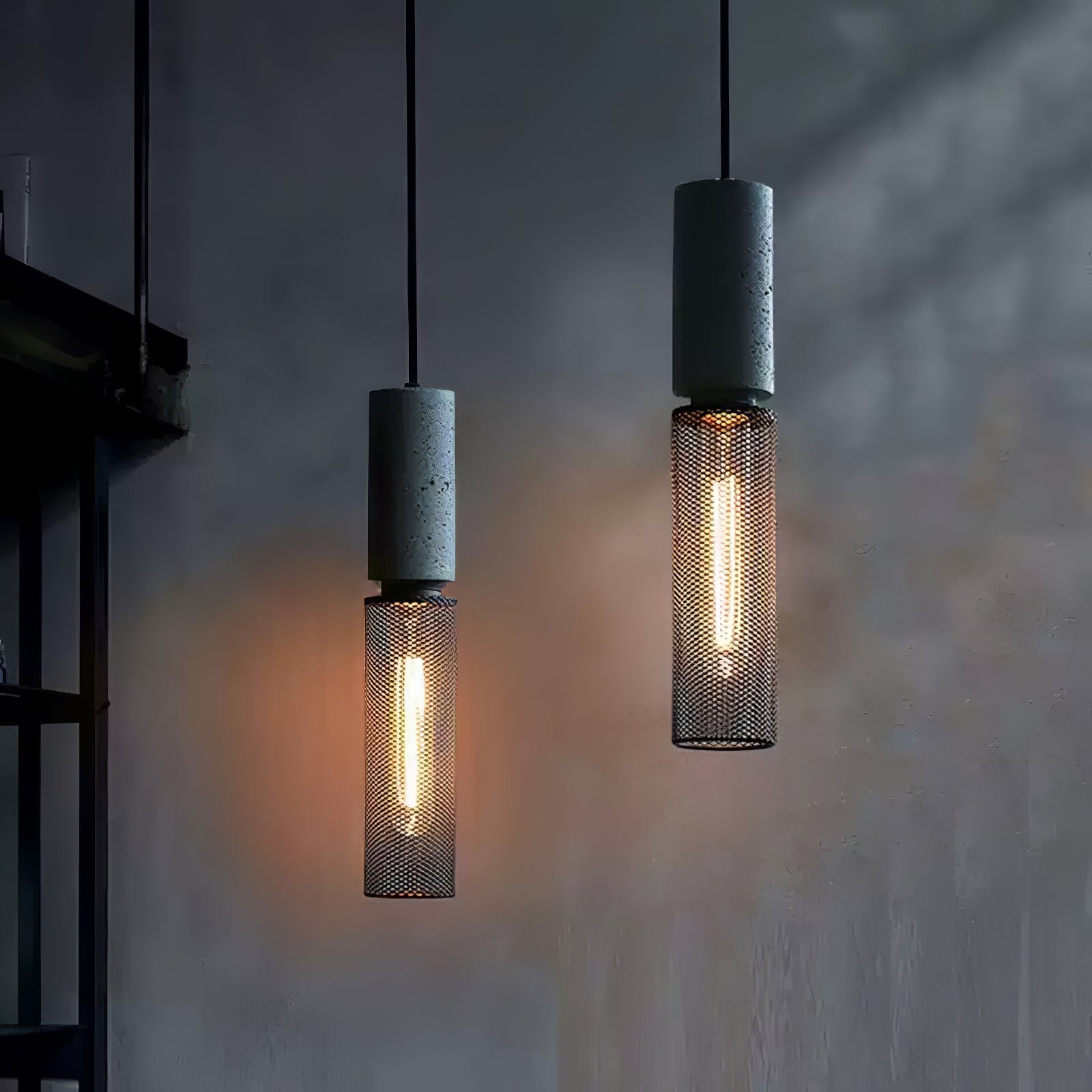 Cement Mesh Pendant Light M81