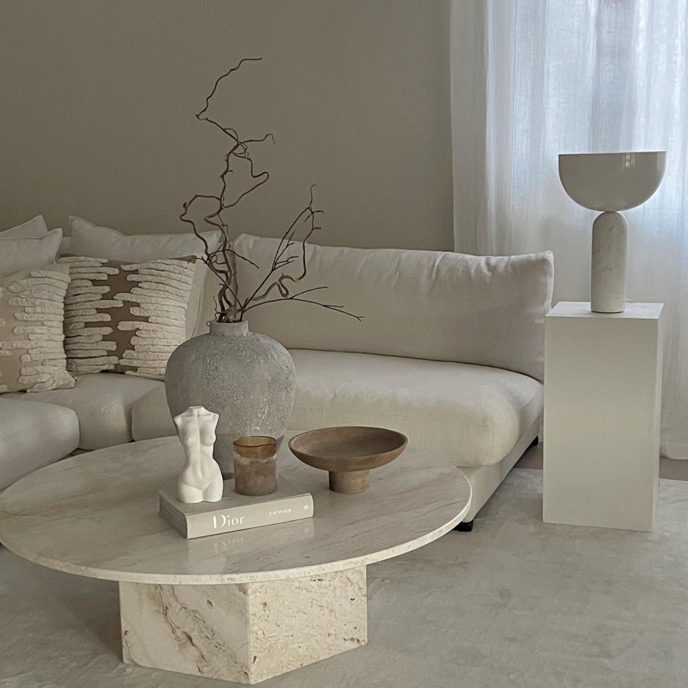 Kizu Marble Table Lamp